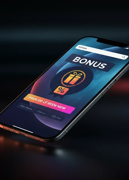 Wild Fortune Casino welcome bonus banner displaying 100% match offer and free spins on popular slot games for new players.